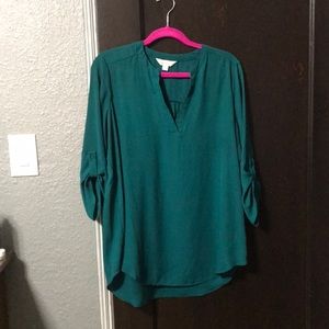 Emerald green tunic